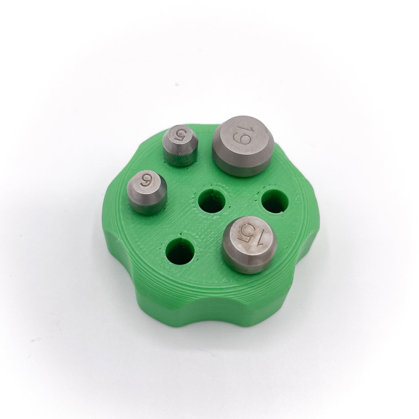 Magnetic Pilot Holder – Compact 7-Pilot Storage for RCBS, Hornady, Forster, or Redding Trimmers