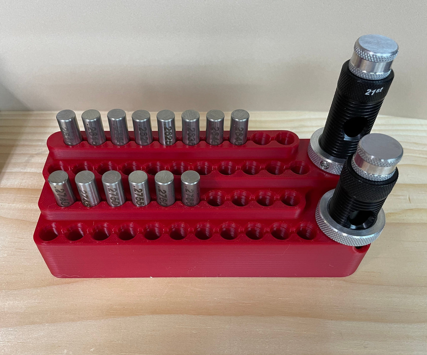 Storage Block for 21st Century Innovation Mandrels & Die Bodies