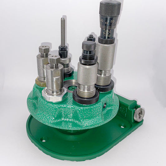 Bench Top Holder for RCBS Turret with Shell Holder Storage