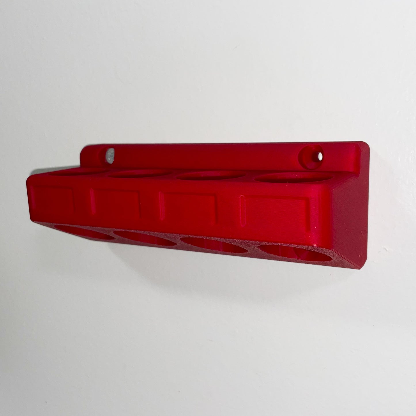 Horizontal 4-Die Storage Rack for LEE or Hornady Quick Change Bushings - 3D Printed