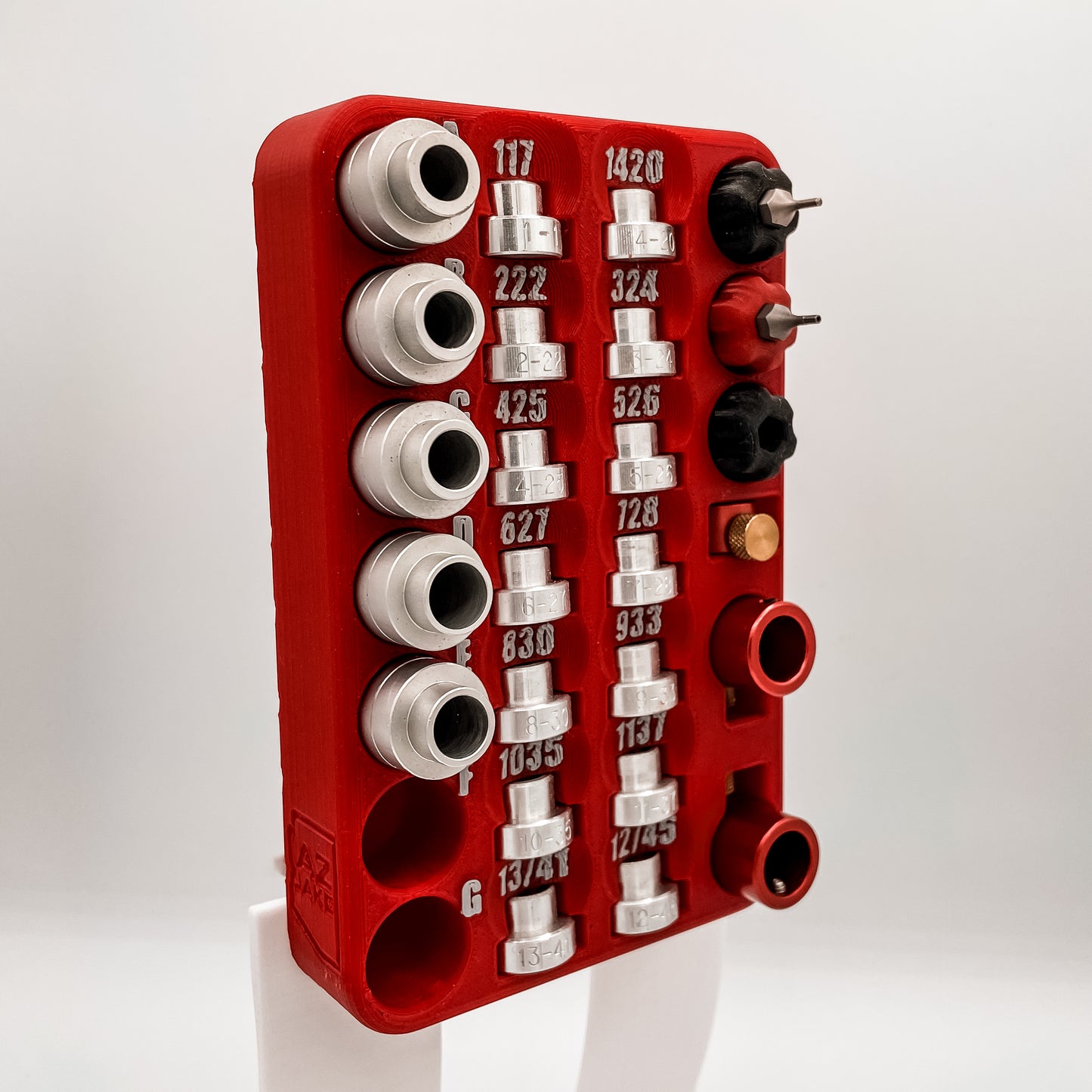 Precision Storage Rack for Headspace & Bullet Comparators - Compatible with Hornady