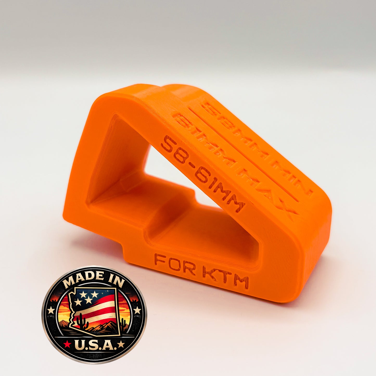 Chain Tension Go/No-Go Tool – 58–61mm Gauge for KTM, Husqvarna & GasGas (2023–2026)