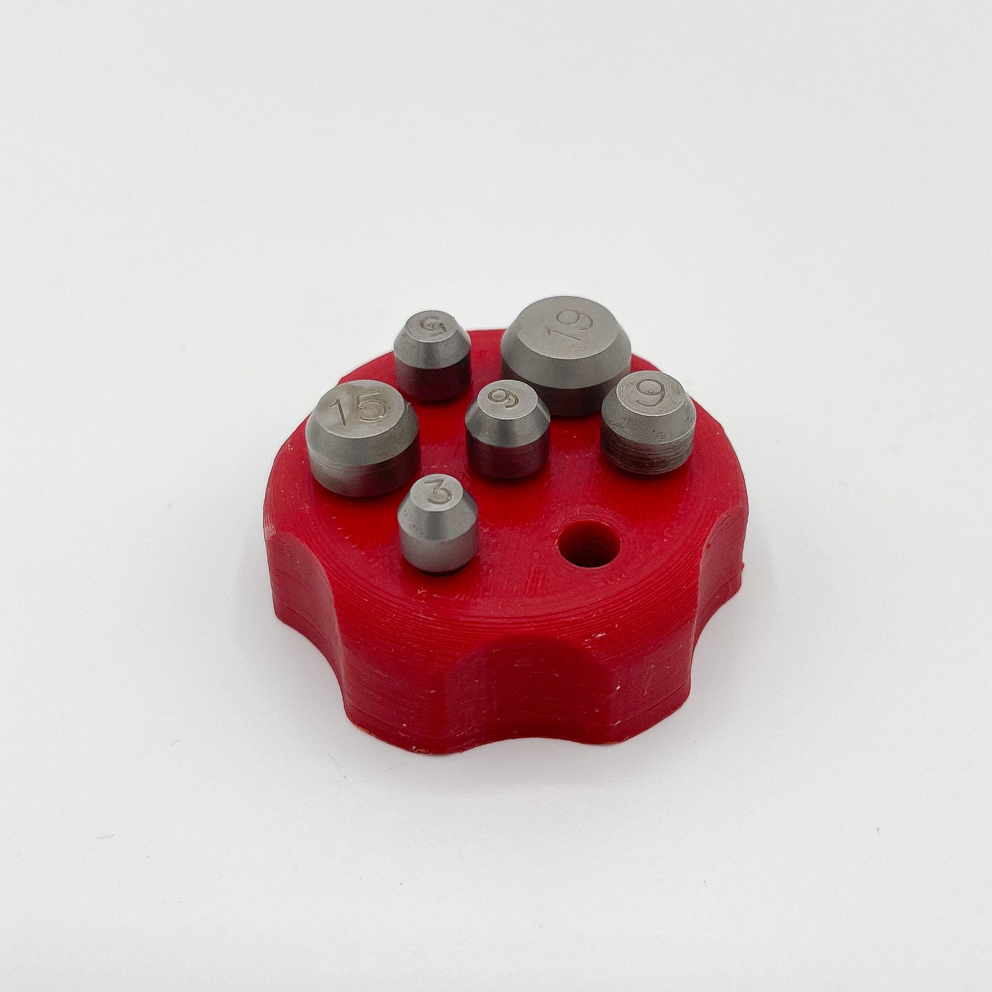 Magnetic Pilot Holder – Compact 7-Pilot Storage for RCBS, Hornady, Forster, or Redding Trimmers