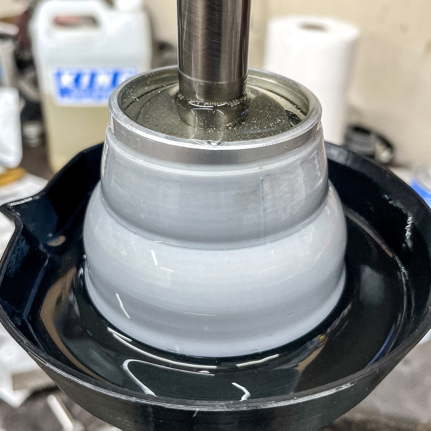 Shock Oil Catcher for Off-Road & UTV Shocks | No-Mess Servicing for 2" to 2.5" Body Shocks