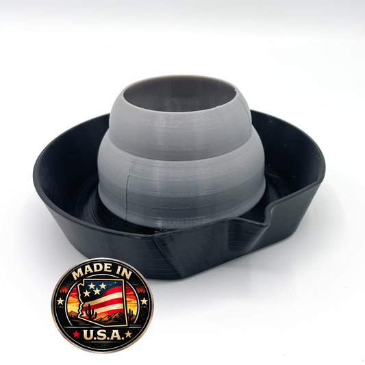 Shock Oil Catcher for Off-Road & UTV Shocks | No-Mess Servicing for 2" to 2.5" Body Shocks