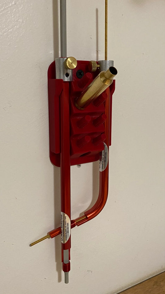 Wall-Mount OAL Gauge & Modified Case Rack – Compatible with Hornady (2 Styles)