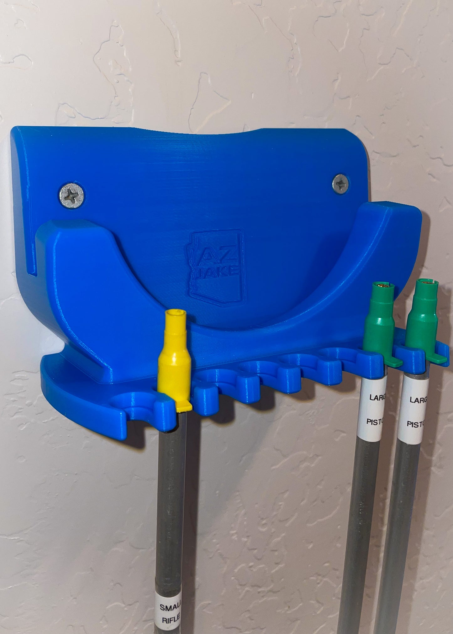 Wall-Mount Primer Flip Tray and Tube Holder – Compatible with Dillon Tray and Tubes