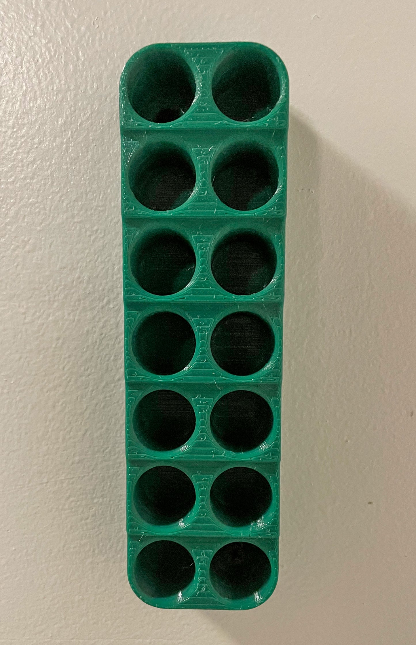 Rack for RCBS Little Dandy Rotors holds 14 Wall or Bench Organizer