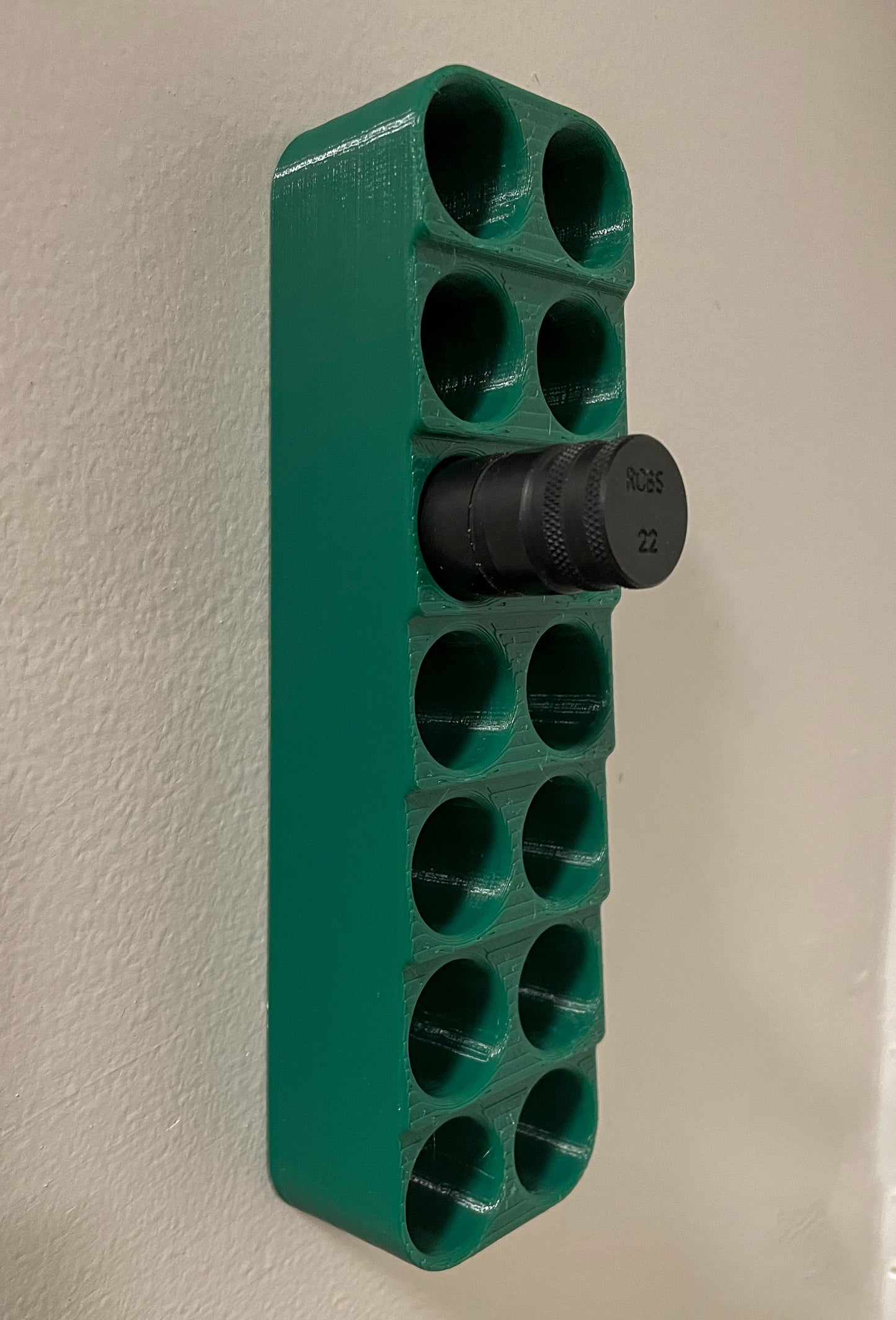 Rack for RCBS Little Dandy Rotors holds 14 Wall or Bench Organizer