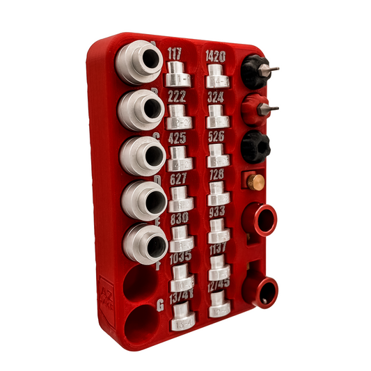 Precision Storage Rack for Headspace & Bullet Comparators - Compatible with Hornady